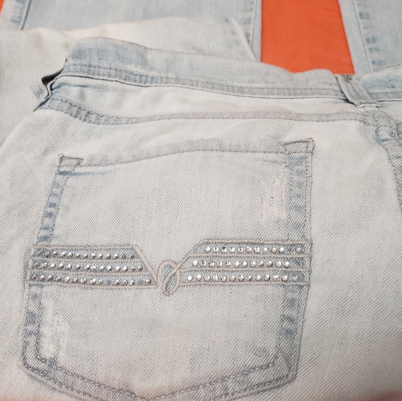 Bebe Jeans- Rhinestone Detail, sz. 27 - Picture 14 of 14